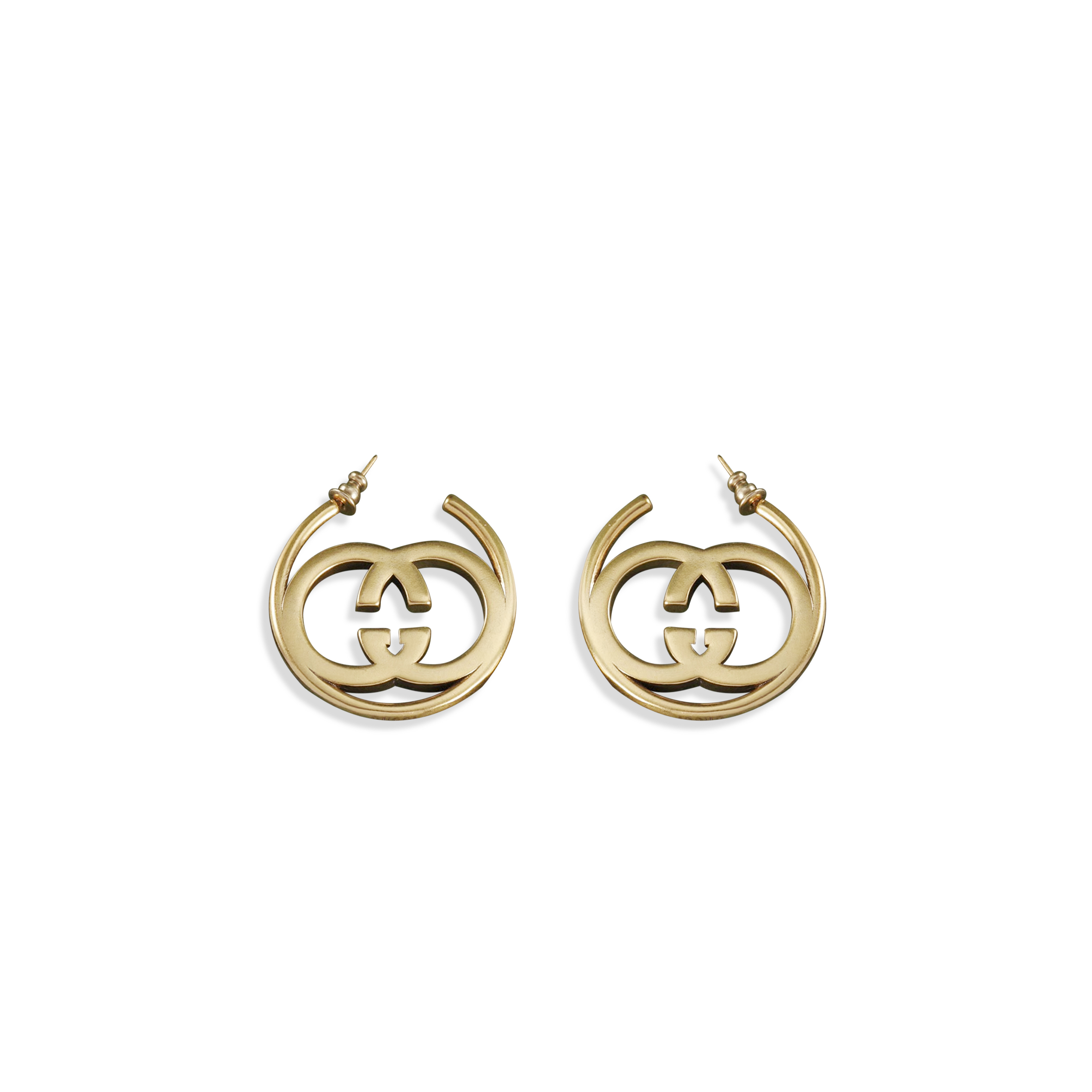 Gvc*1 interlocking g earrings